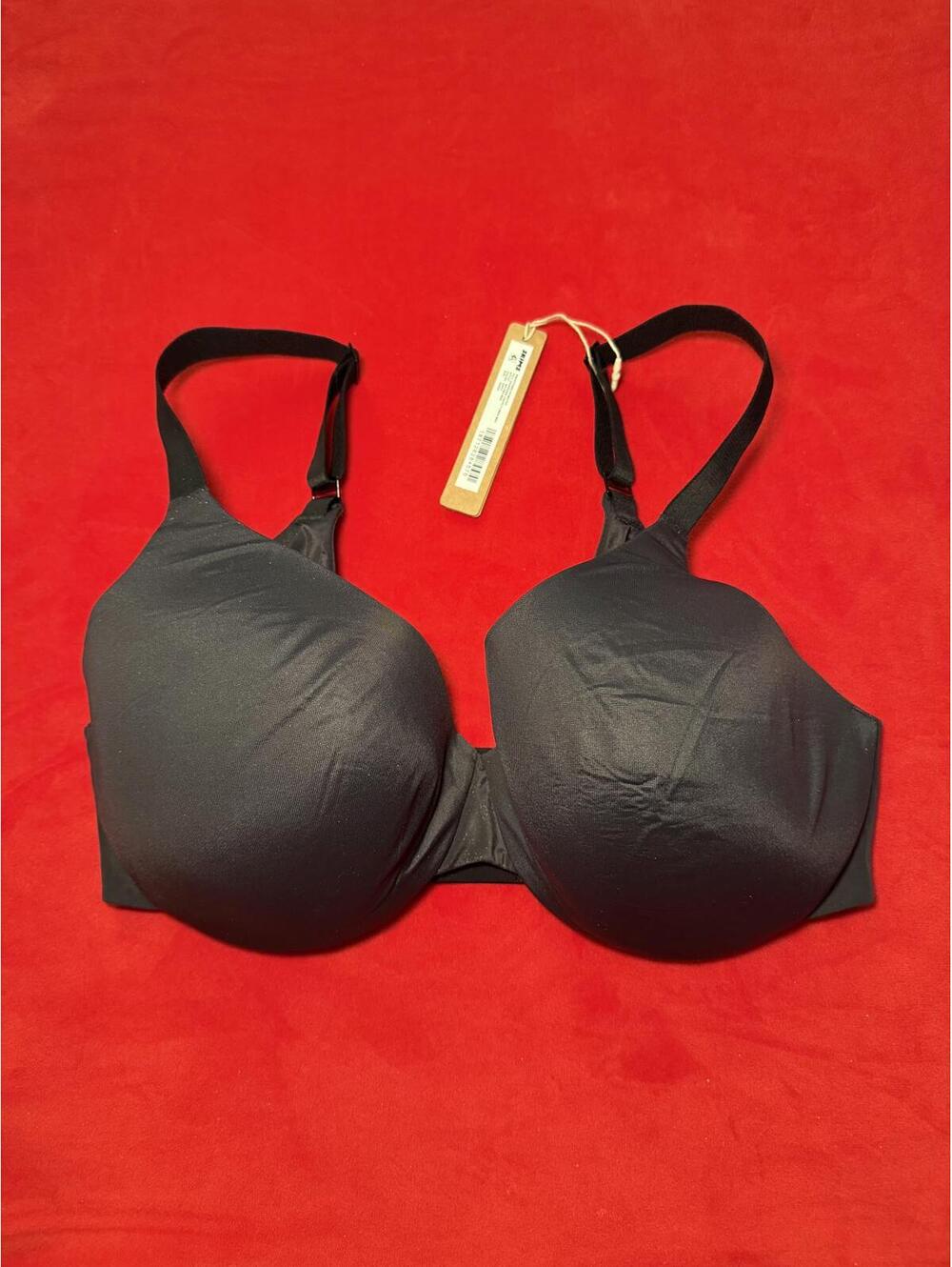 Skims Smoothing Intimates Full Coverage Lightly Lined Bra Color ONYX Size 32DDD